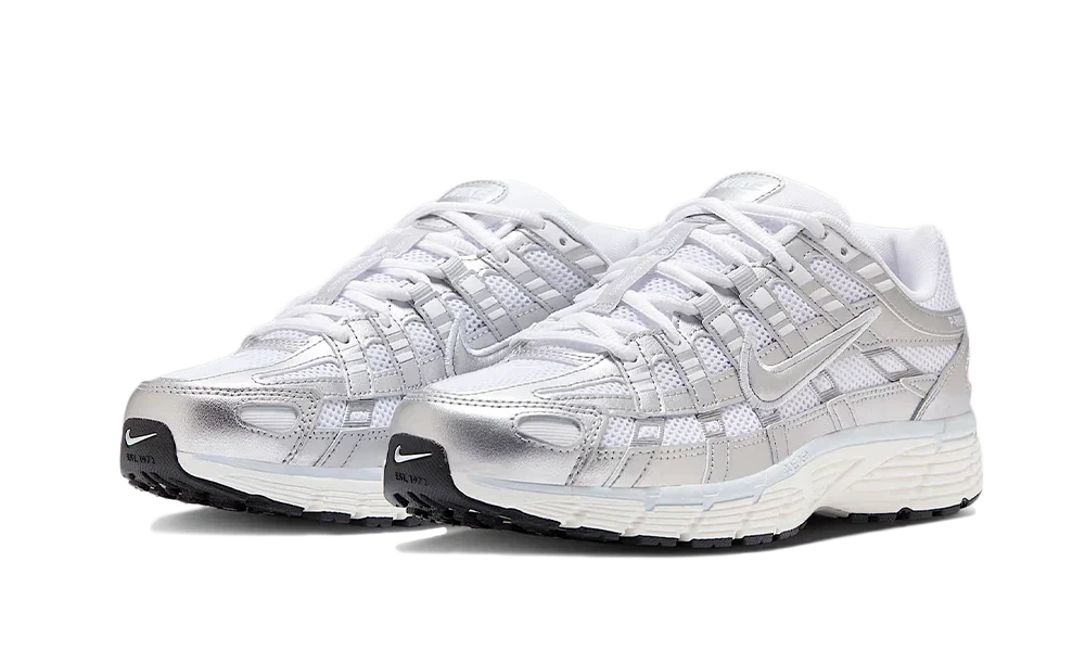 P-6000 White Metallic Silver